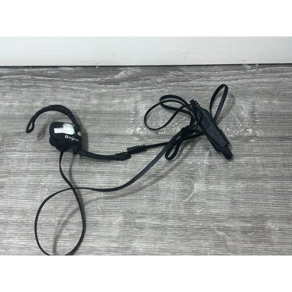 Vintage Biogenik Black Wired Over-the-Ear Headset with Control Module - Picture 1 of 5